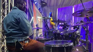 Bassist and drummer goes beast mode