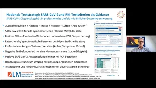 ALM präsentiert: Corona-Test-Update der KW12