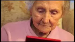 100 year old keeps sharp playing Nintendo DS