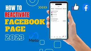 How to Reactivate a Deactivated Facebook Page [2023 UPDATE] - 1 minute Tutorial