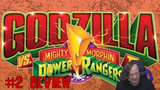 Kaiju no Kami Reviews - Godzilla vs Mighty Morphin Power Rangers II #2 (2024)