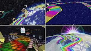 Mario Kart 7 - All Rainbow Road Custom Tracks (CTGP-7)