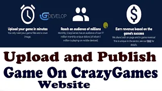 Upload And Publish Game On Crazygames Website Free | Game Development Tutorial