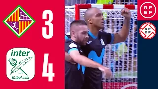 Resumen #PrimeraDivisiónFS | Mallorca Palma Futsal 3-4 Movistar Inter | Jornada 4