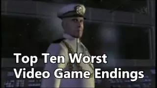 Top Ten Worst Video Game Endings (ENTER AT YOUR OWN RISK)