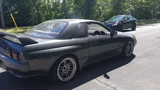 R32 GTR 780hp launch RB26 single turbo