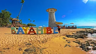 The most beautiful beach, Bayahibe walk around 4k. Dominicus/ La Romana, Dominican Republic.