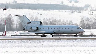 Заснеженный аэропорт Горно-Алтайска