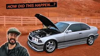 MY BMW E36 M3 FINALLY LEFT ME STRANDED AND BROKEN /// the only time in 3 years!