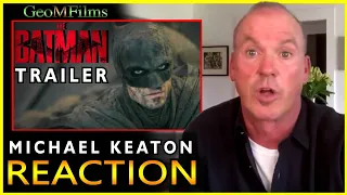 Michael Keaton REACTION The Batman Trailer DUB