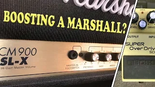 How a BOSS SD-1 makes your amp sound better!