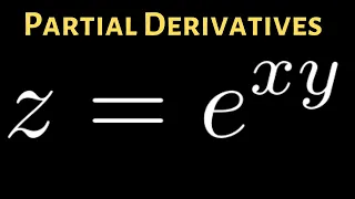 Partial Derivatives of z =e^(xy)