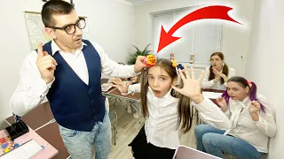 👨‍🏫 Metode de a furișa mâncare la SCOALA | SKETCH amuzant (Partea II)