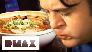 Adam Dares To Eat This Extremely Spicy Ramen In Less Than 30 Minutes | Man V Food