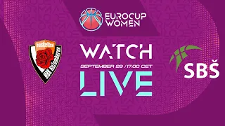 MBK Ruzomberok v SBS Ostrava |Full Basketball Game | EuroCup Women 2023-24