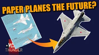 War Thunder Are "PAPER PLANES" the FUTURE of the GAME? It's not as bad as you think...