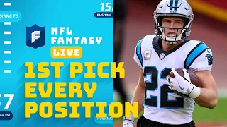 2021 Fantasy Mock Draft: First Pick at EVERY Position | NFL Fantasy Live