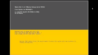 VMware ESXi Install and Configure (vSOM)