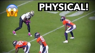 Marques Colston vs Champ Bailey PHYSICAL! (2012) WR vs CB