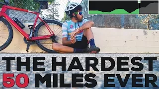 Hardest 50 miles EVER! (A Solo California Adventure Ride)