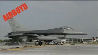 F-16 Barrier Arresting System - Tulsa International Airport