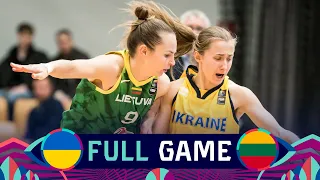 Ukraine v Lithuania | Full Basketball Game | FIBA Women's EuroBasket 2023 Qualifiers