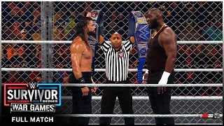 FULL MATCH - Roman Reigns vs. Omos - Undisputed WWE Universal Title Match - Steel Cage Match