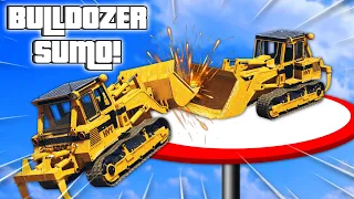 Bulldozer Sumo Challenge! | GTA5