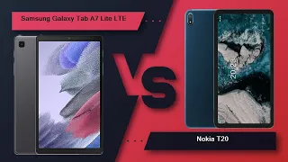 Samsung Galaxy Tab A7 Lite LTE Vs Nokia T20 - Full Comparison [Full Specifications]