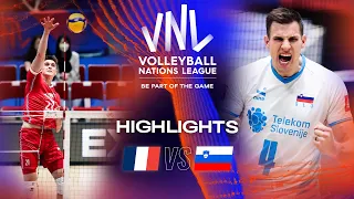 🇫🇷 FRA vs. 🇸🇮 SLO - Highlights Week 1 | Men's VNL 2023