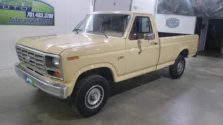 1983 F-150 4x4 34,000 actual miles! two owners.