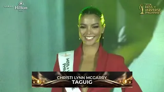 TAGUIG - Christi McGarry  | Miss Universe Philippines 2024 | Press Presentation