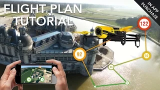 Parrot Bebop - Flight Plan (In-App purchase) - Full Tutorial Video