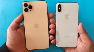 iPhone 11 Pro Max vs iPhone X in 2021