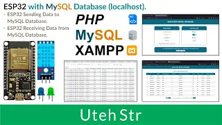 Arduino IDE + ESP32 + PHP + MySQL Database + XAMPP | ESP32 with MySQL Database (localhost)