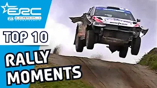 Top 10 Rally Moments of the 2022 ERC Season