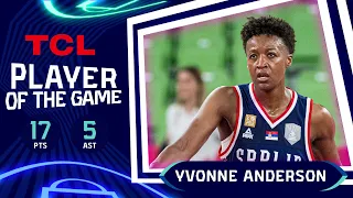 Yvonne Anderson (17 PTS) | TCL Player Of The Game | Turkey v Serbia | FIBA #EuroBasketWomen 2023