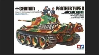 Tamiya 1/35 Panther Type G (Late Version) Scale Model Review