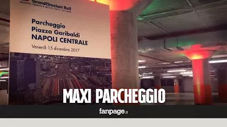 Napoli, inaugurato il maxi parcheggio di Piazza Garibaldi: "284 posti auto, ecco le tariffe"
