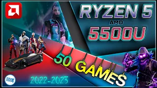 Ryzen 5 5500U Vega 7 |  Test in 50 Games  | 5500U Gaming