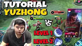 TUTORIAL YUZHONG SKILL 1 & 3 ! DIJAMIN JAGO YUZHONG !