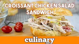 Croissant Chicken Salad Sandwich