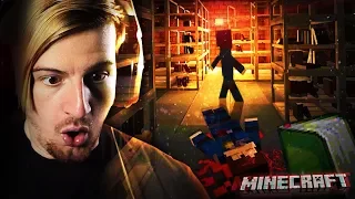 SO I PLAYED A HORROR MAP IN MINECRAFT. (and it was actually scary)