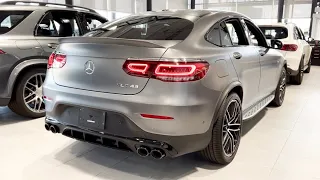 2022 Mercedes Benz GLC43 AMG Coupe Grey Magno 385HP | In-Depth Video Walk Around