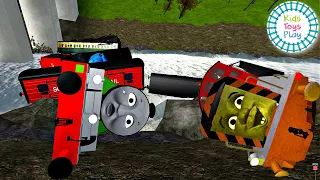 Thomas and Friends Cool Beans Railway 3 | Kids Toys Play Roblox Gameplay