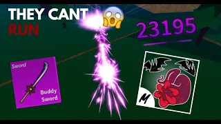 [Bloxfruits] Buddy sword + Sanguine art combo = They cant Run!?!?