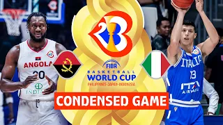Angola 🇦🇴 vs Italy 🇮🇹 | Full Game Highlights | FIBA Basketball World Cup 2023