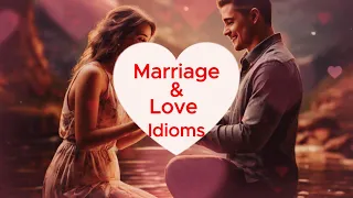 6 most common idioms about Love and Marriage ❤️ | with examples and conversations