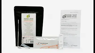 HOME TEST COVID-19 AG for self testing by ProGnosis Biotech (H1301)