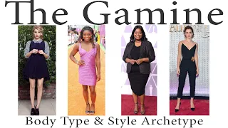 THE GAMINE - Everything You Need to Know about the Gamine - Lines, Clothing and Real Women Examples